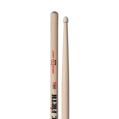 Abbildung von Vic Firth American Jazz Series Drumsticks 4 Wood Tip