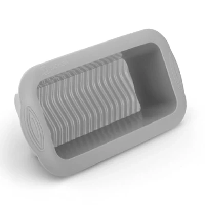 Abbildung von Backefix flexible Silikon Brotbackform 600g, Kastenform klein 21cm, als Kuchenform Kasten, ideal zum Brot Backen oder Backform für Toastbrot, altbewährt, gesund, BPA frei, lebensmittelecht