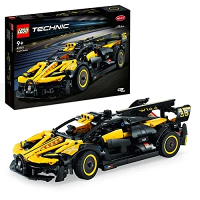 Abbildung von Lego Technic Bugatti Bolide, Auto Modellbausatz, Sportwagen Spielzeug, ikonisches Set zum Sammeln, Bauspielzeug ab 9 Jahren 42151
