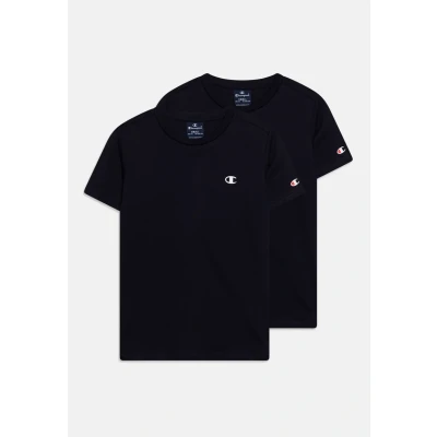 Abbildung von Champion CREW NECK Unisex 2 PACK Tshirt basic für Kinder, Größe: 102/107, New navy
