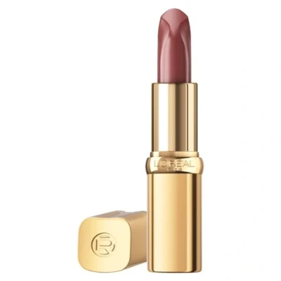 Abbildung von L&#039;Oréal Paris Lippenstift für ein seidiges Finish und 12 Stunden Feuchtigkeit, 75% pflegende Inhaltsstoffe, Color Riche Satin Nude, Farbe: 570 Worth It Intense, 4 g