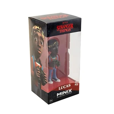 Abbildung von MINIX Collectible Figurines, Figur: Stranger Things Lucas, 12 cm Sammelfigur, Ab 17+ Jahren, Deutsch