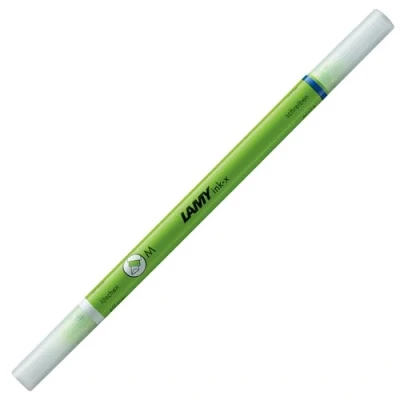 Abbildung von LAMY ink x Tintenlöscher aus Kunststoff mit Löschspitze und Korrekturspitze ausschließlich zum Löschen von königsblauer Tinte, 1 Stück (1er Pack)