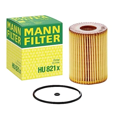 Abbildung von MANN FILTER HU 821 X Ölfilter Satz mit Dichtung / Dichtungssatz Für PKW