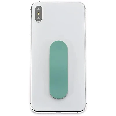 Abbildung von MOMOSTiCK Das Original! Smartphone Fingerhalter Handy Fingerhalterung Halter Ständer Griff Halterung Ring Case (Matt Serie Grün)