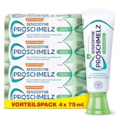 Abbildung von Sensodyne ProSchmelz Tägliche Zahnpasta, 75ml, Zahncreme für fortschrittlichen Zahnschmelzschutz Stärkt, schützt, schmeckt