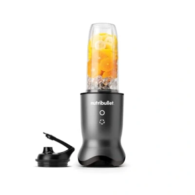 Abbildung von nutribullet personal blender, der leistungsstärkste Mixer für eine Portion, 1000 Watt und leiser Motor, 900 ml Becher aus Tritan Renew, leuchtende Touch Bedienknöpfe, Dunkel Grau