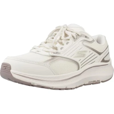 Abbildung von Skechers GO RUN Consistent 2.0 Sneaker low, Damen, Größe: 36, Natural leather/gold trim Schuhe