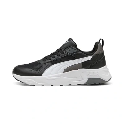 Abbildung von PUMA Unisex Trinity 2 LT Sneaker, Black White COOL Dark Gray, 46 EU