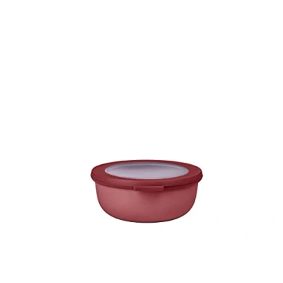 Abbildung von Mepal Multi Bowl Cirqula Round Vorratsdose mit Deckel Geeignet als Luftdichte Aufbewahrungsbox für den Kühlschrank, Mikrowellengeschirr &amp; Frischhaltedosen 750 ml Vivid mauve