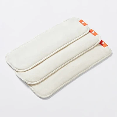 Abbildung von Bambino Mio, revolutionäre wiederverwendbare Saugeinlage Booster Daily Packung mit 3 weichen Saugeinlagen für zusätzliche Saugkraft