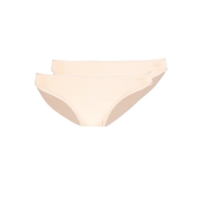 Abbildung von Skiny 2 PACK Slip, Damen, Größe: 38, Beige