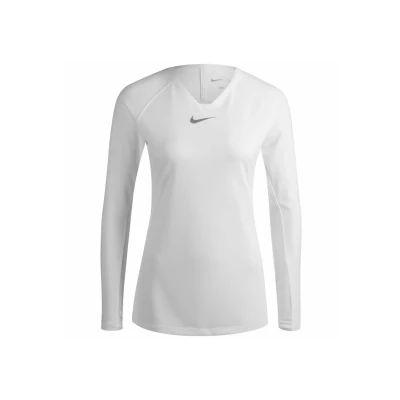 Abbildung von Nike Performance Drifit PARK Trainings Langarmshirt, Damen, Größe: Large, White cool grey