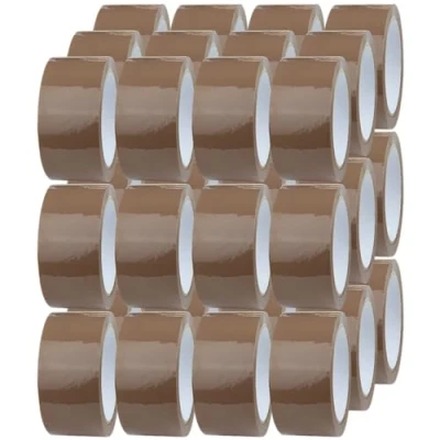 Abbildung von Crimson Starfish 36 x Packband Braun Rollen 48mm 66m Verpackungsbänder für Pakete, Kisten, Versand Klebeband Pakete &amp; Paketklebeband Umzugsbedarf