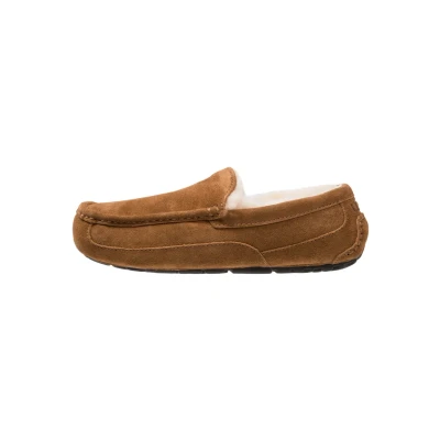 Abbildung von UGG Ascot Hausschuh, Herren, Größe: 48.5, Cognac Schuhe