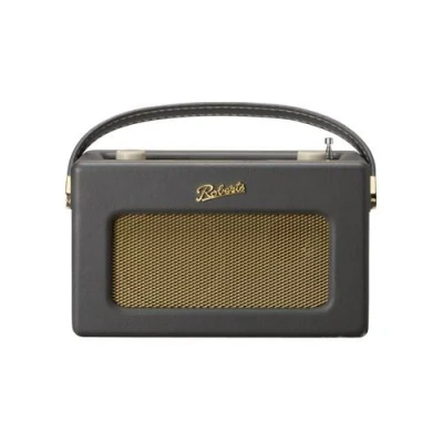 Abbildung von Roberts Revival iStream3L Internetradio mit Bluetooth, DAB+, Digitalradio (UKW/FM, WLAN, Spotify, Amazon, Deezer, UVM.) Küchenradio/Retroradio characoal Grey