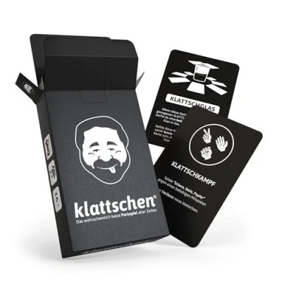 Abbildung von DENKRIESEN klattschen® Original Edition Ab 16 Jahren 2 Spieler Kartenspiel Partyspiel Trinkspiel
