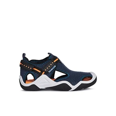 Abbildung von Geox Jungen Jr Wader SANDALS, Navy Orangefluo, 25 EU