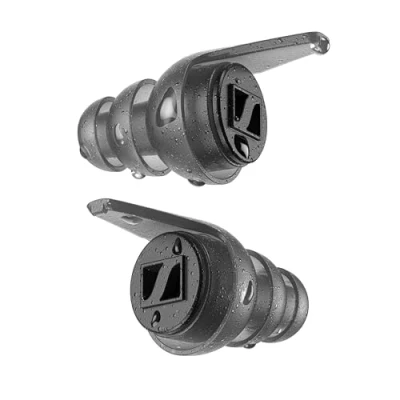Abbildung von Sennheiser SoundProtex Gehörschutz Ohrhörer Wiederverwendbarer mit Zwei wechselnd aktiven Filtern High Fidelity Sound bei sicherer Lautstärke Schwarz