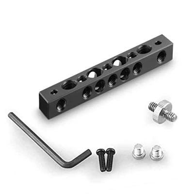 Abbildung von SMALLRIG Cheese Bar Mounting Plate mit 1/4&#039;&#039; und 3/8&#039;&#039; Gewinden 1091