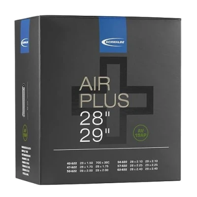 Abbildung von Schwalbe Air Plus Schlauch, schwarz, Einheitsgröße