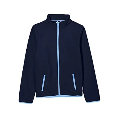 Abbildung von Playshoes Fleece Jacke Unisex Kinder Outdoor Oberteil, marine, 128