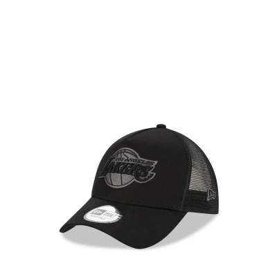 Abbildung von New Era BOB TEAM LOGO 9FORTY AF Trucker Cap, Größe: One Size, Los angeles lakers blkblk