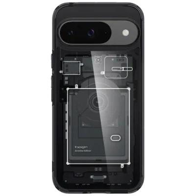 Abbildung von Spigen Ultra Hybrid Zero One TPU Back Cover Durchsichtig Google Pixel 9/9 Pro