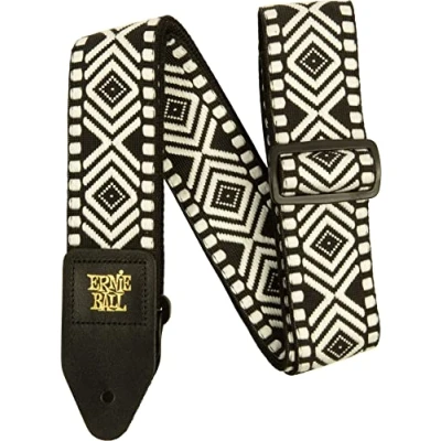 Abbildung von Ernie Ball White Savannah Jacquard Gitarrengurt