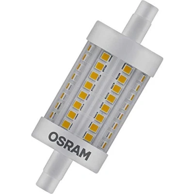 Abbildung von OSRAM Dimmbare LED Stablampe mit R7s Sockel, Röhre 8,50 W, Ersatz für 75W Glühbirne, Warmweiß (2700K)