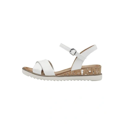 Abbildung von Tamaris Damen 1 28106 42 Sling Sandale, Weiß, 37 EU