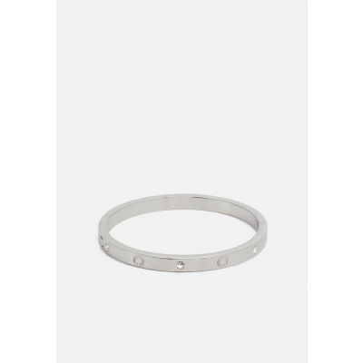 Abbildung von kate spade new york Engraved Bangle Armband silvercoloured, Damen, Größe: One Size, Silver coloured