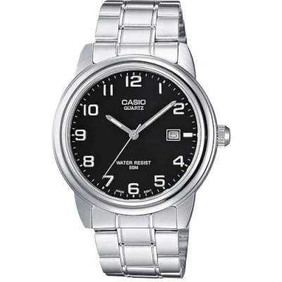 Abbildung von Casio Unisex Uhr silvercoloured/black, Größe: One Size, Silver/coloured/black