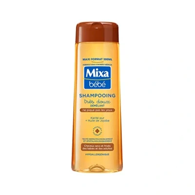 Abbildung von Mixa Bébé Shampoo zum Entwirren, sehr weich, Shea, 300 ml