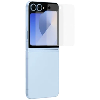 Abbildung von Samsung Kunststoff Clear Displayschutzfolie Galaxy Z Flip 6 2 Pack