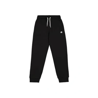 Abbildung von Champion Jungen Legacy Basics B Ultralight Powerblend Fleece Rib Cuff Trainingshose, Schwarz, 7 8 Jahre