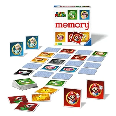 Abbildung von Ravensburger memory® Super Mario 20925 der Spieleklassiker für Fans, Merkspiel 2 8 Spieler ab 3 Jahren