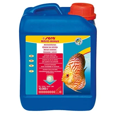 Abbildung von sera Nitrit minus 2,5 Ltr. Wasseraufbereiter Aquarium, Soforthilfe gegen Nitrit, entfernt bis zu 1,5 mg/l pro Dosierung beugt Nitritpeak vor