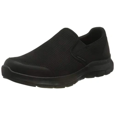 Abbildung von Skechers Herren Flex Advantage 4.0 Tuscan Sneaker, Black Textile Trim, 44 EU