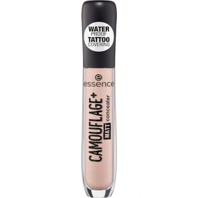 Abbildung von essence CAMOUFLAGE+ MATT concealer, Nr. 10, Nude, mattierend, matt, vegan, ölfrei, wasserfest, ohne Alkohol, 1er Pack (5ml)