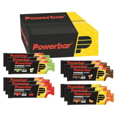 Abbildung von Powerbar PowerGel Hydro Multiflavourbox 12x67ml High Carb Energie Gel + Natrium