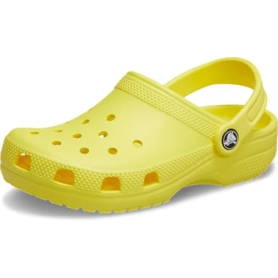 Abbildung von Crocs Unisex Kinder Classic Clog T Clog, Cyber Yellow, 23/24 EU