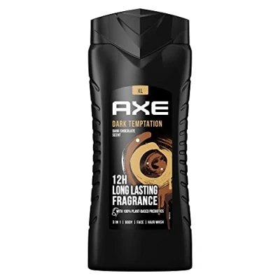 Abbildung von Axe 3 in 1 Duschgel &amp; Shampoo Dark Temptation XL für langanhaltende Frische und Duft dermatologisch getestet , 400 ml (1er Pack)