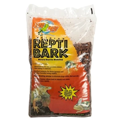Abbildung von Zoo Med Repti Bark Terrarium Decor, kleine natürliche Tannenrinde, wiederverwendbar, 8.8 l