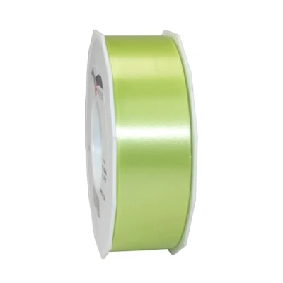 Abbildung von C.E. PATTBERG Geschenkband limetten grün, 91 Meter Ringelband 40 mm zum Basteln, Dekorieren &amp; Verpacken von Geschenken zu jedem Anlass