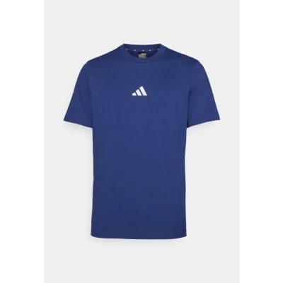 Abbildung von adidas Sportswear Essential Three Stripes Single Tshirt basic, Herren, Größe: Medium, Collegiate green/black