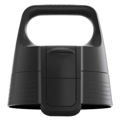 Abbildung von SIGG WMB ONE Top 2 Black Verschluss (One Size), Ersatzteil Trinkflasche, einhändig bedienbarer &amp; auslaufsicherer