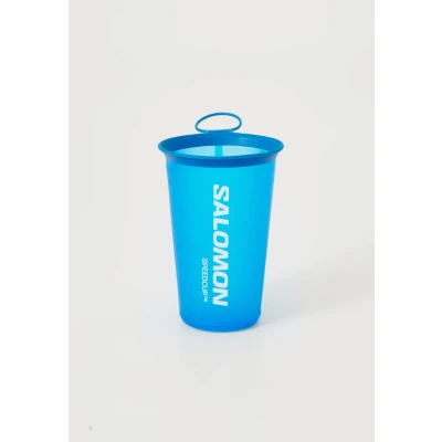 Abbildung von Salomon Soft Cup Speed 150ml/5oz Unisex Hydrationszubehör, Einfacher Zugriff, Leicht verstaubar, Frei von PVC und Bisphenol A, Blau