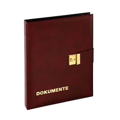 Abbildung von Pagna Dokumentenmappe (Dokumententasche, 4 Ring Mechanik, 1H) weinrot