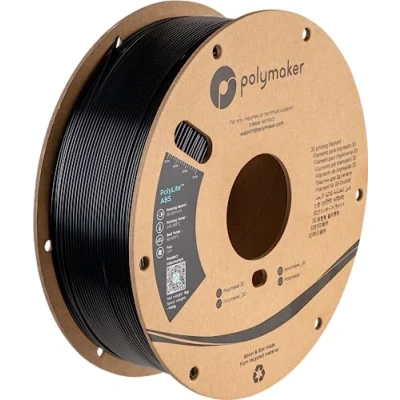 Abbildung von Polymaker PolyLite ABS Schwarz 1,75mm 1kg